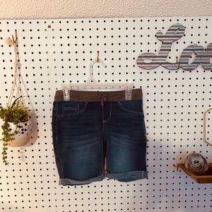 Mid thigh jeggings shorts